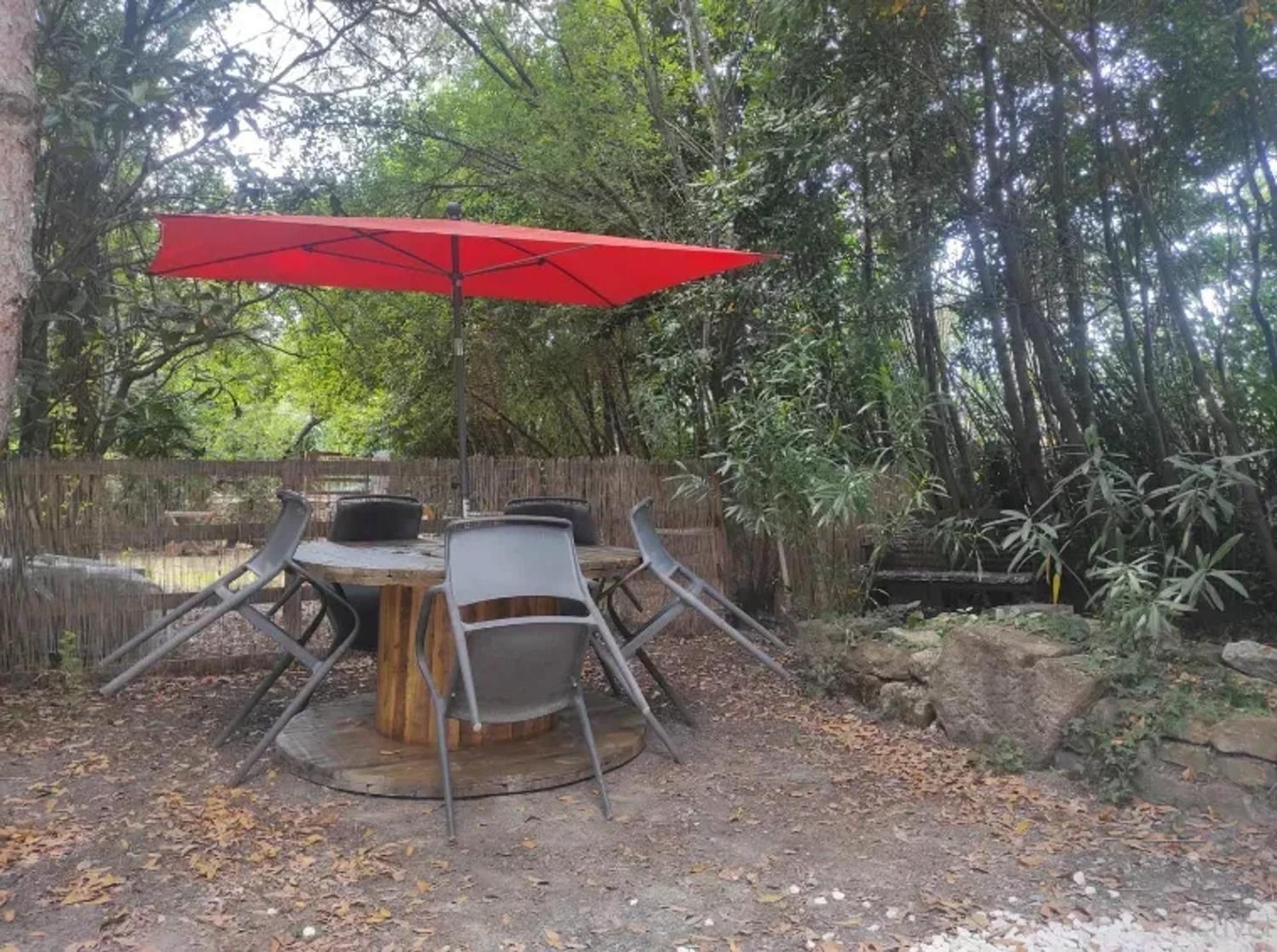 Studio Charmant Dans Un Ancien Moulin Pres D'Orange 30 M² Piscine 外观 照片